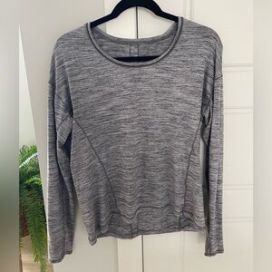 lululemon athletica Heathered Gray Sweatshirt